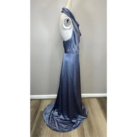 amsale french blue dress Amsale Evening Dress P441S